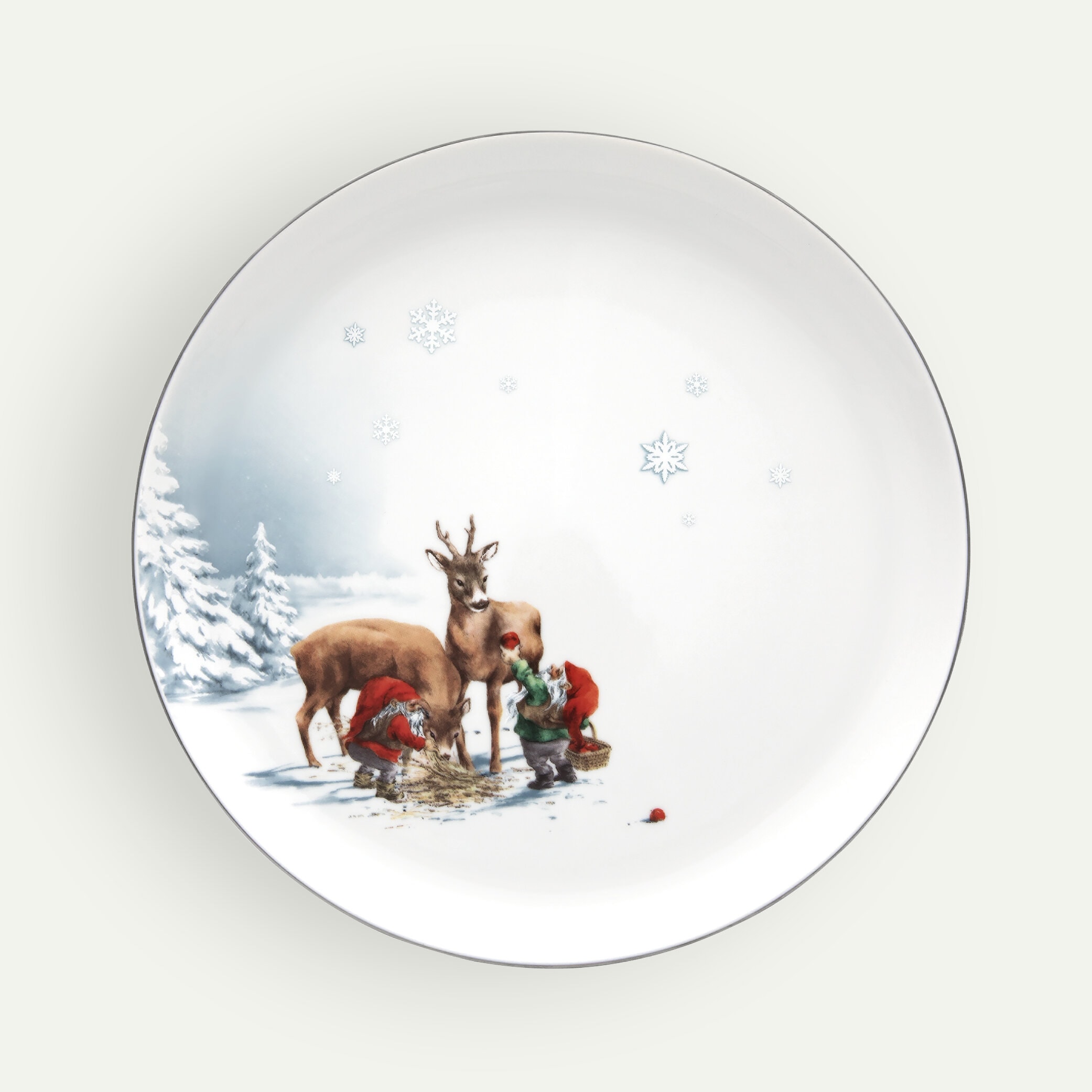 Santa´s Christmas Plate 26 cm