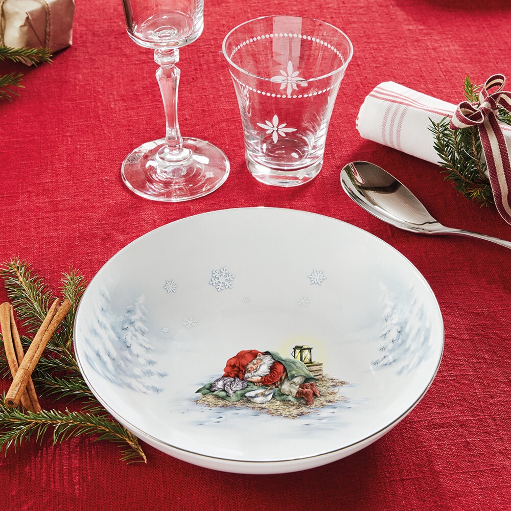 Santa´s Christmas Deep Plate 20 cm