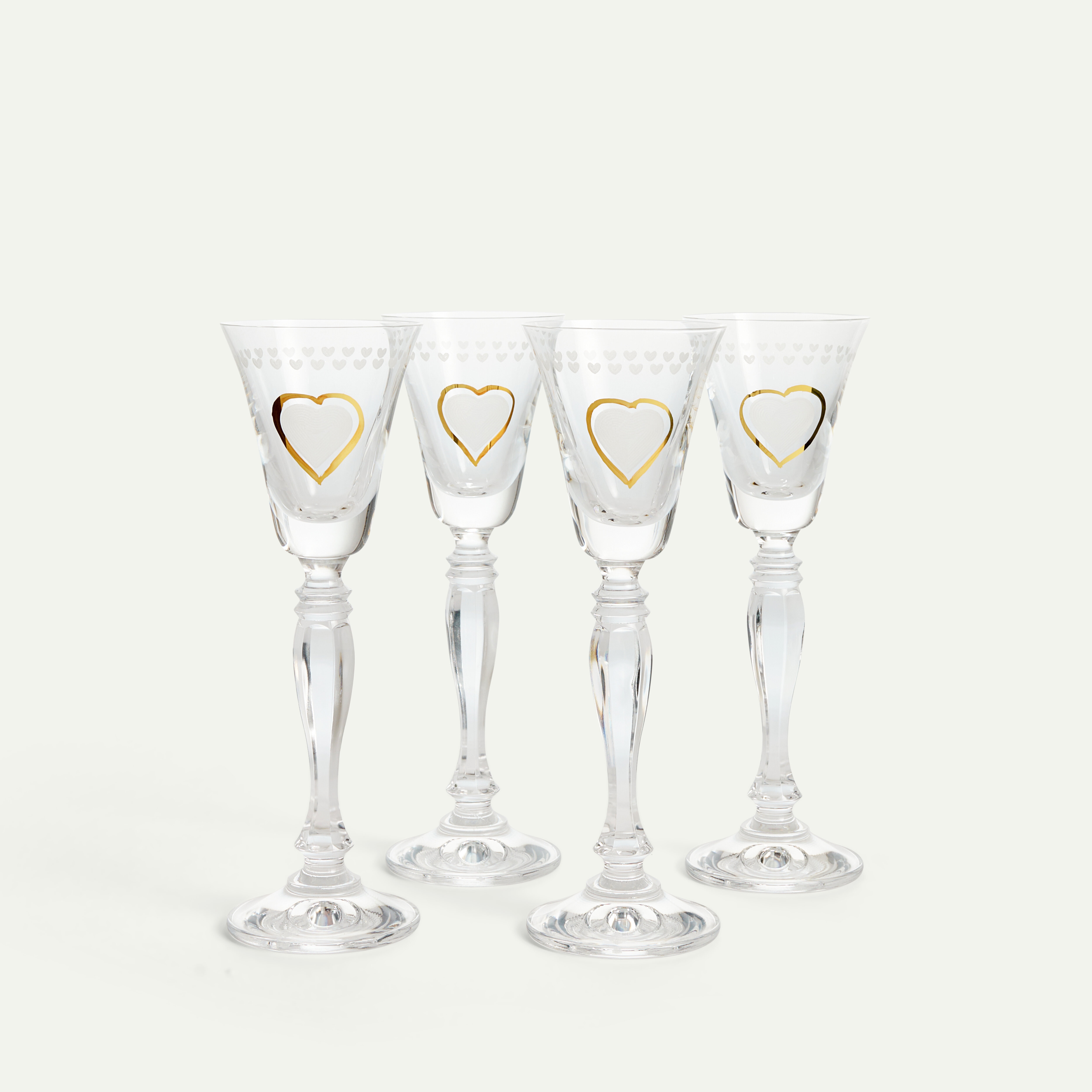 Christmas Gnome White Schnapps & Liqueur Glasses 6 cl, 4-pack