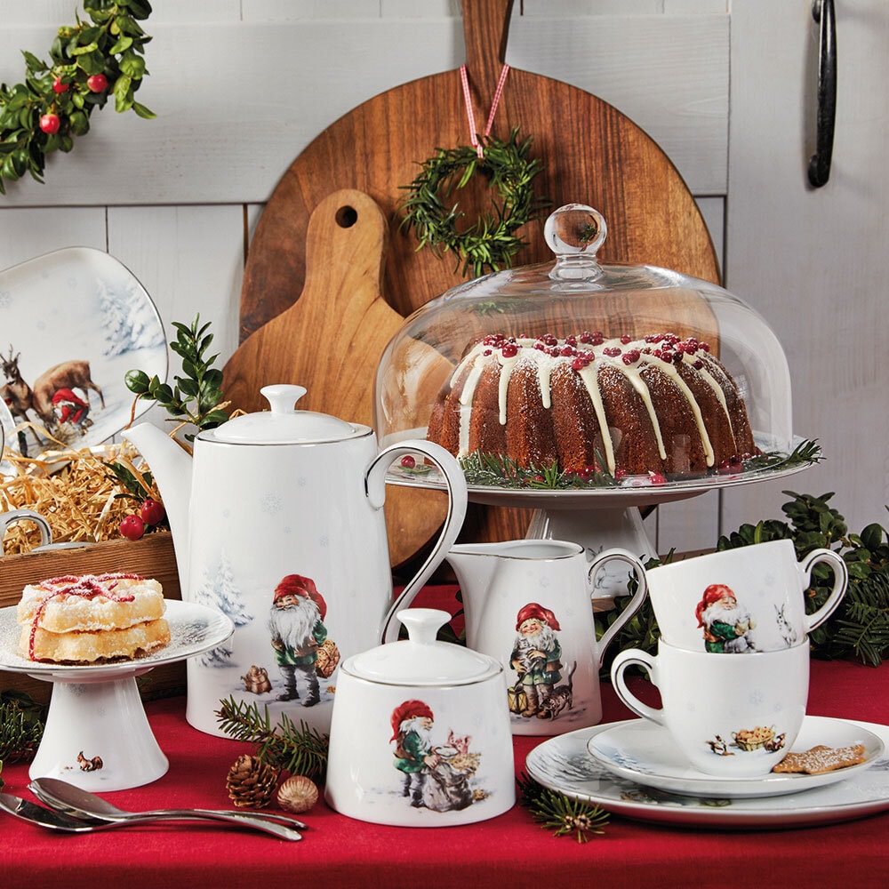 Santa´s Christmas Coffee Cup with Saucer 20 cl