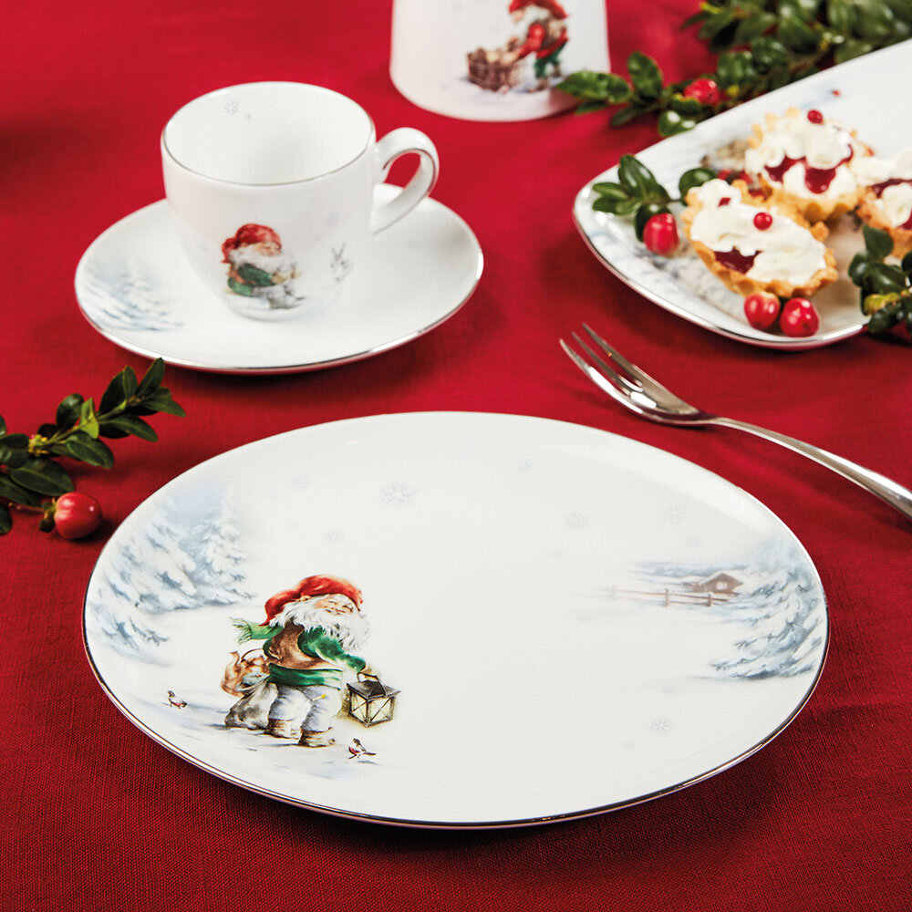 Santa´s Christmas Side Plate 22 cm