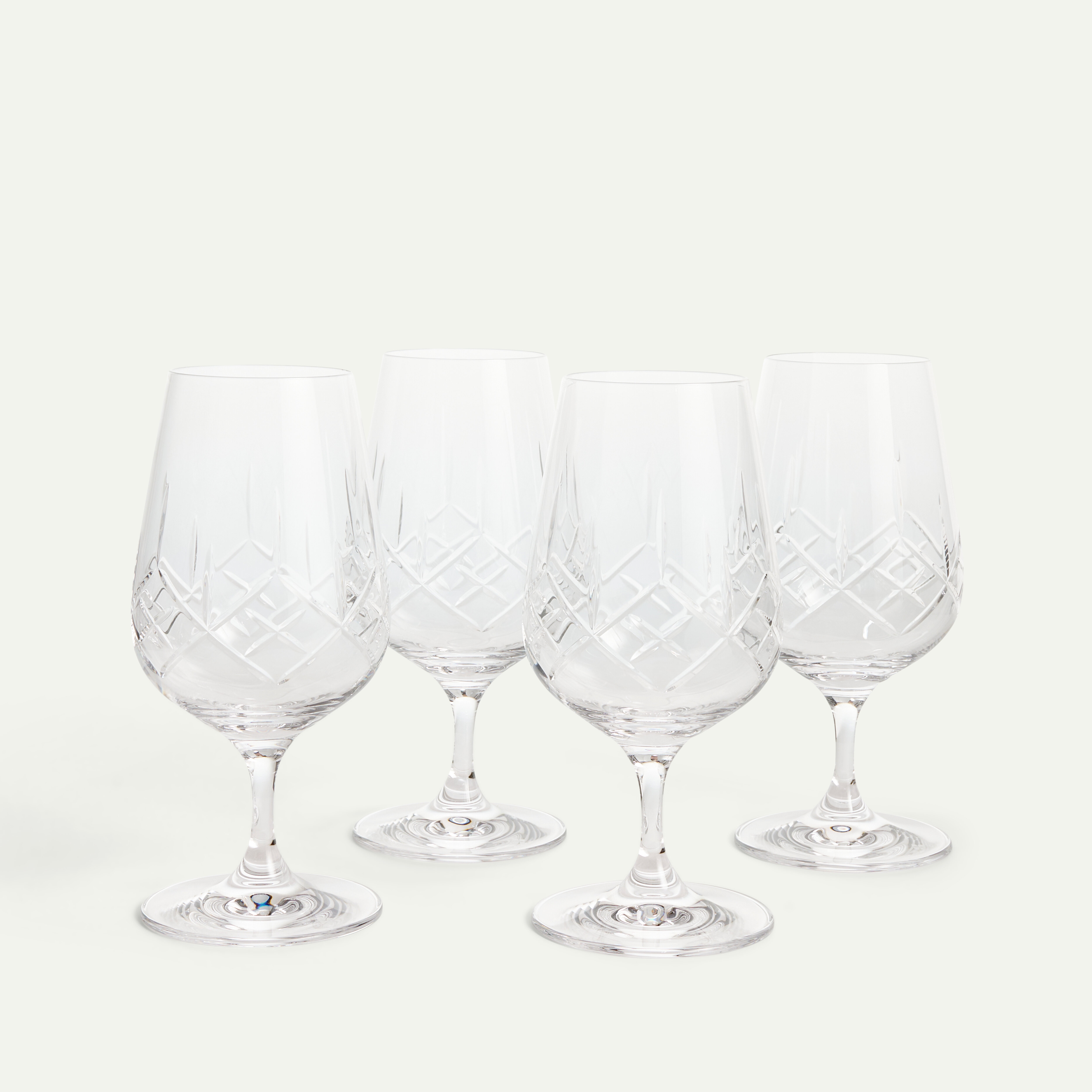 Crown ølglas 36 cl 4-pak