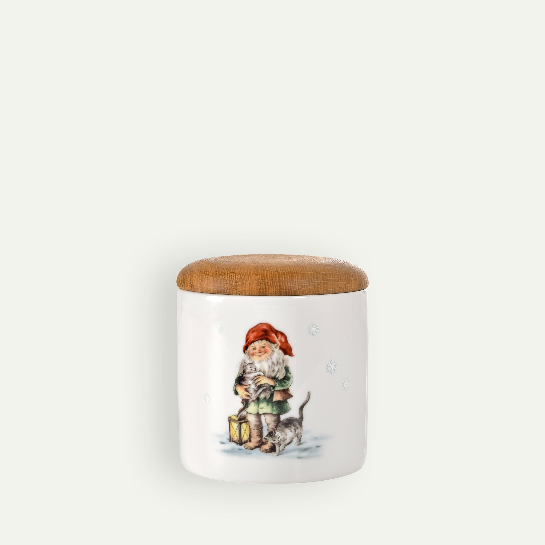 Santa´s Christmas Jar with Oak Lid 50 cl