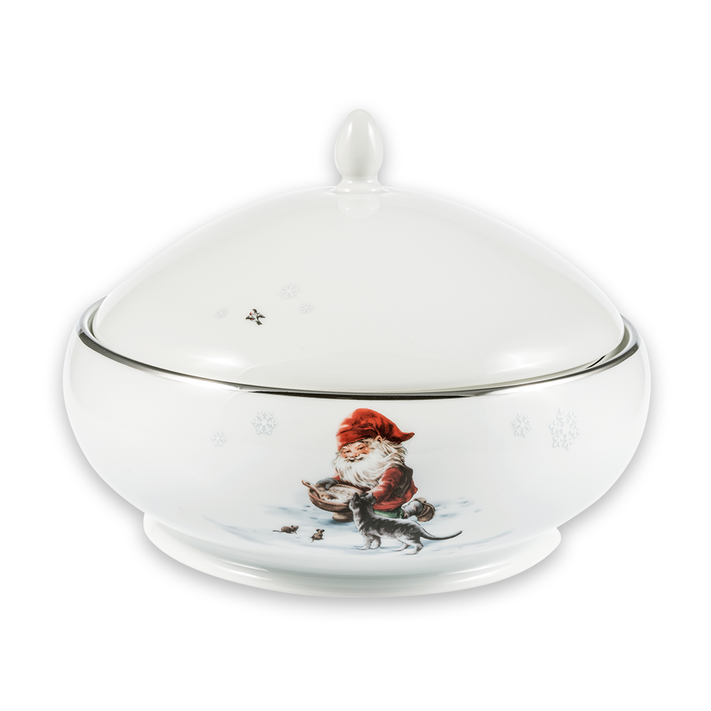 Santa´s Christmas Bowl with Lid 2.5 litres