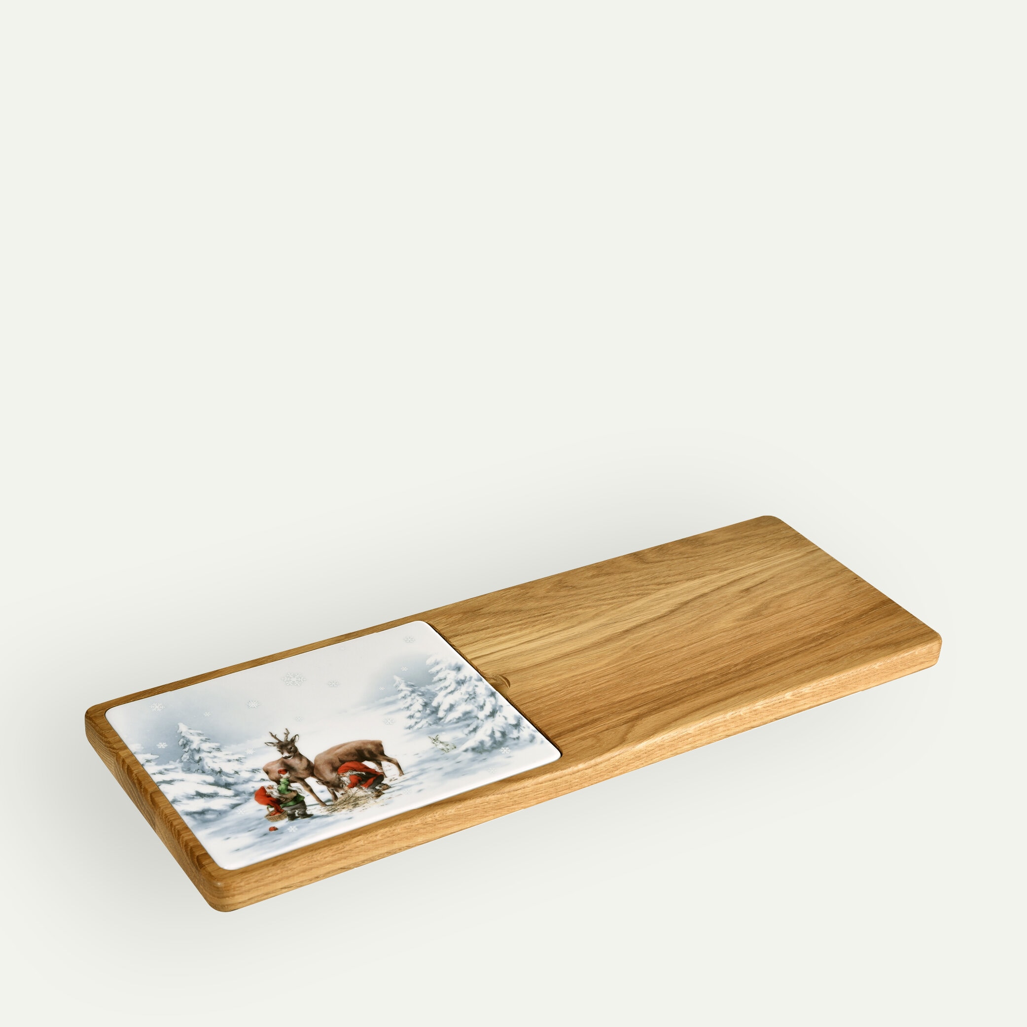 Santa's Christmas Cheese Platter 48 x 17 cm