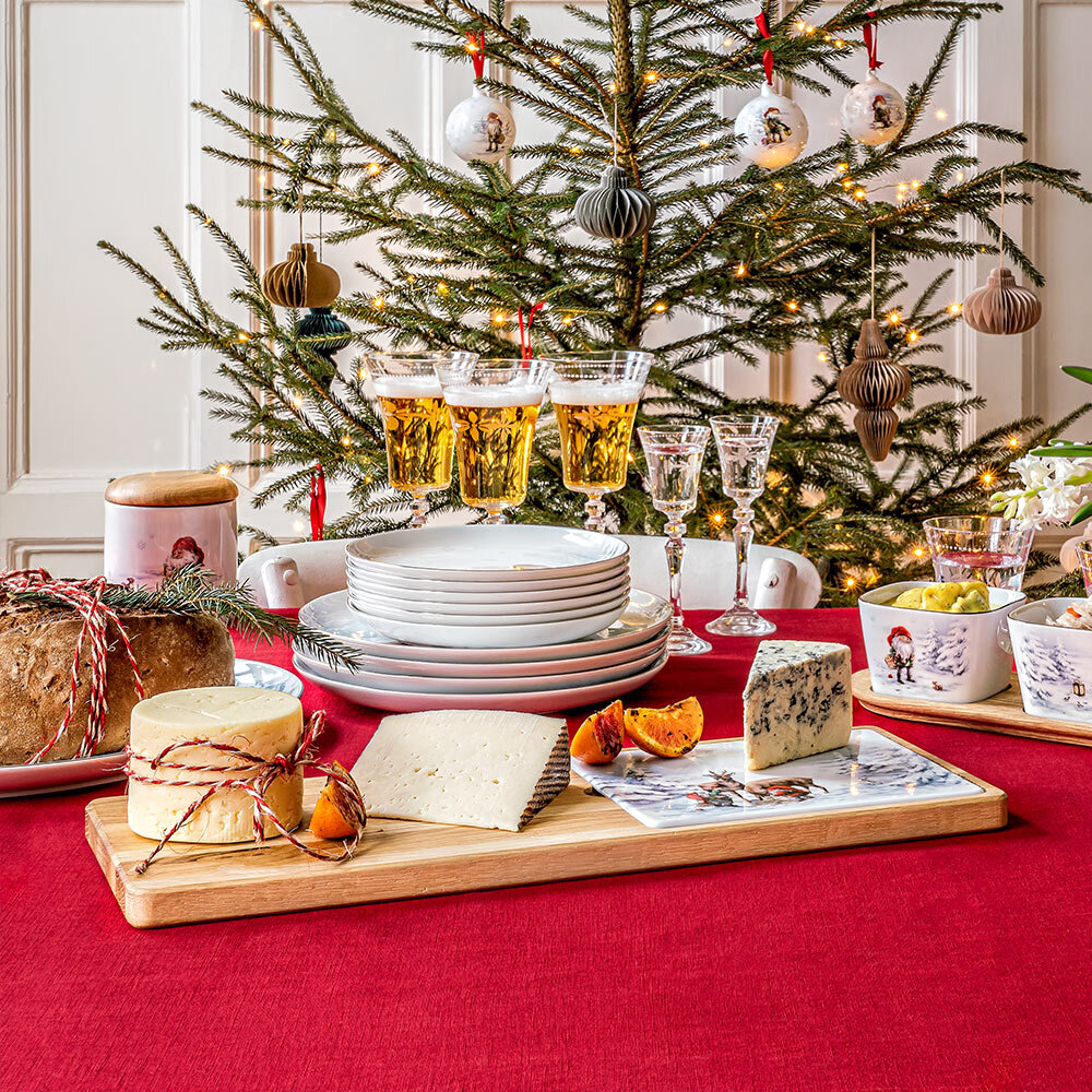 Santa's Christmas Cheese Platter 48 x 17 cm