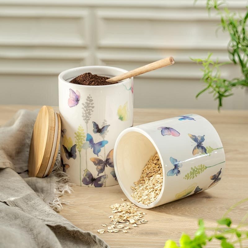 Dream Collection Jar with Bamboo Lid 13 cm