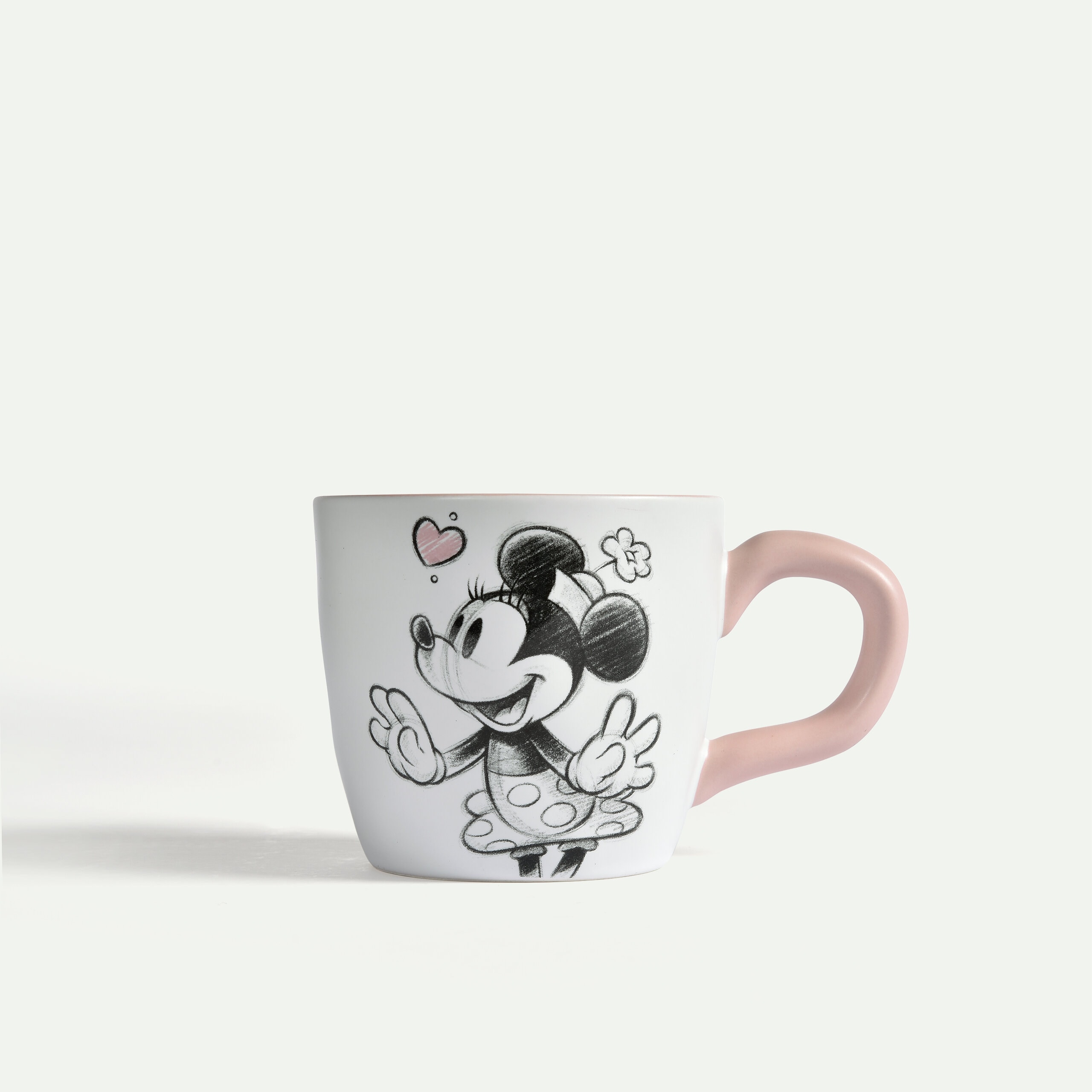 Minnie Mouse Love krus 30 cl, Lyserød