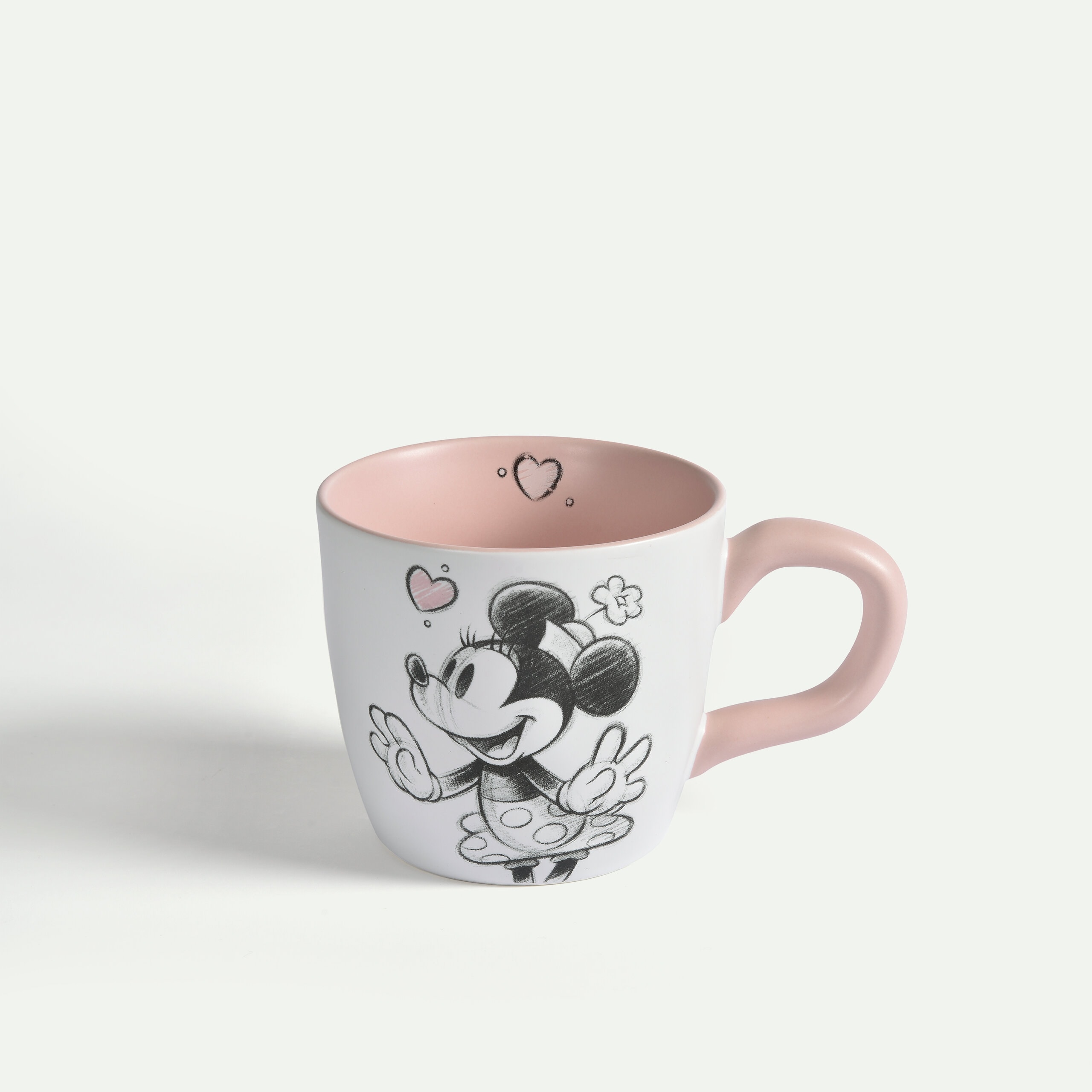 Minnie Mouse Love mugg 30 cl, Rosa