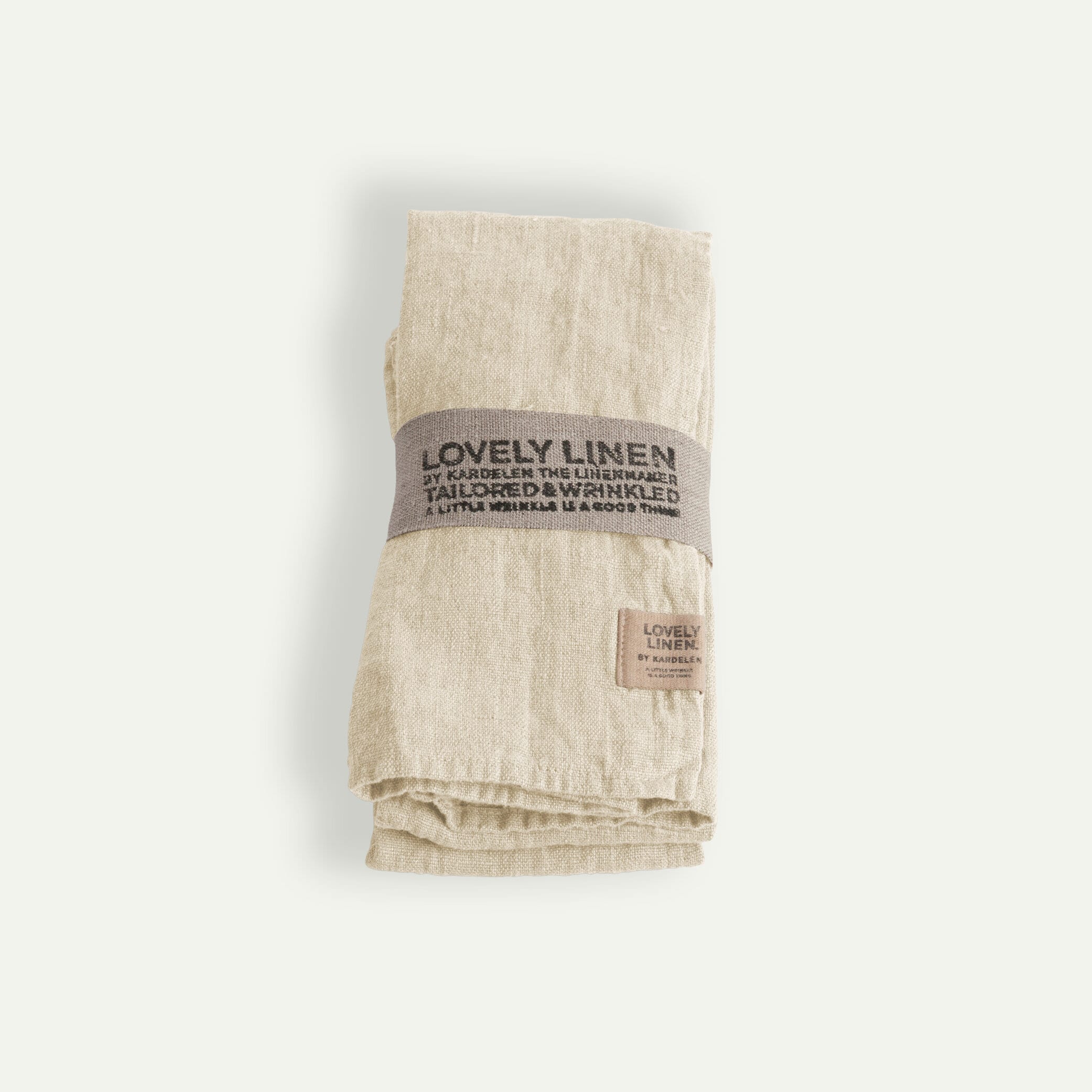 Lovely Linen Lovely servett 45 x 45 cm 4-pack, Vanilla