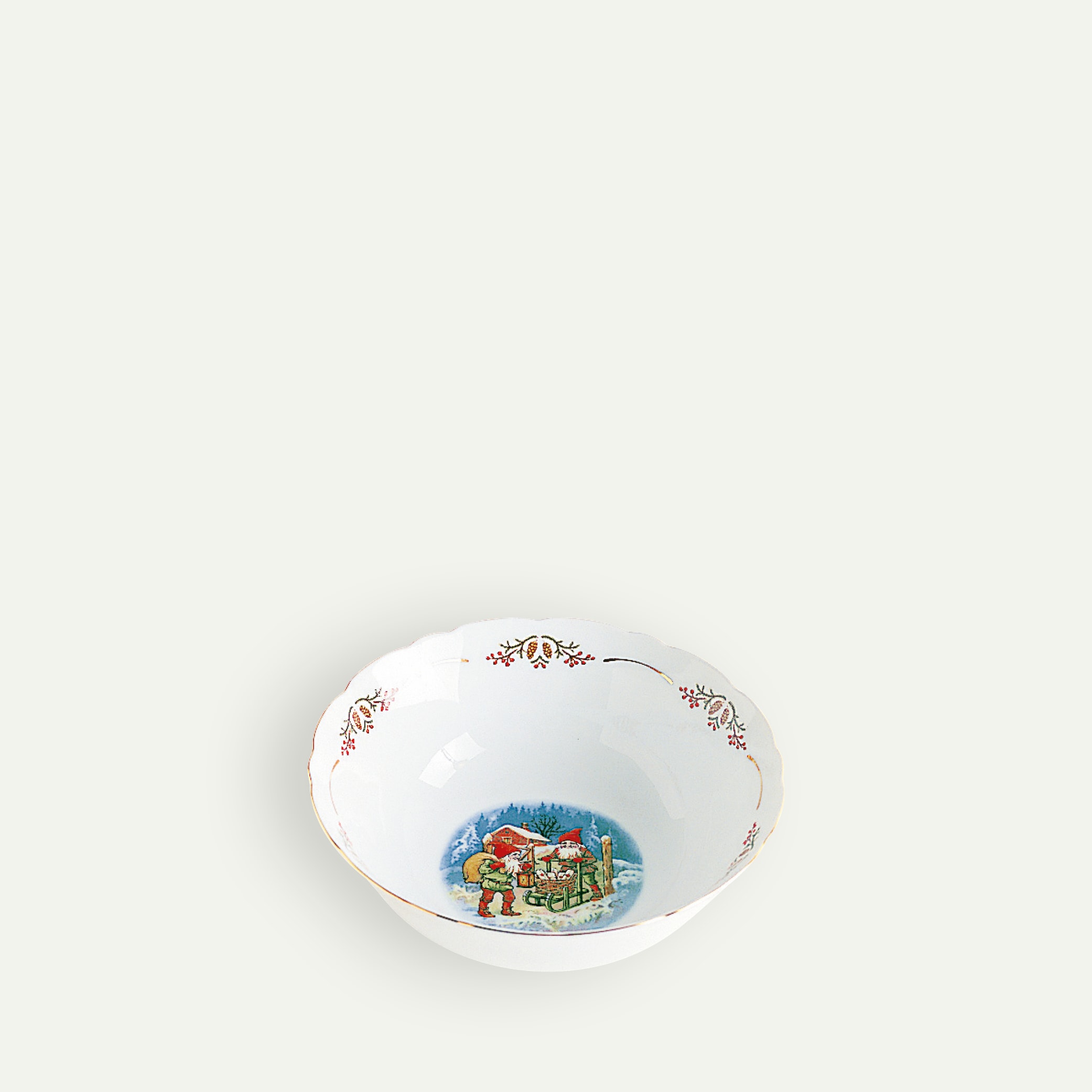 Traditional Christmas Bowl, 16 cm