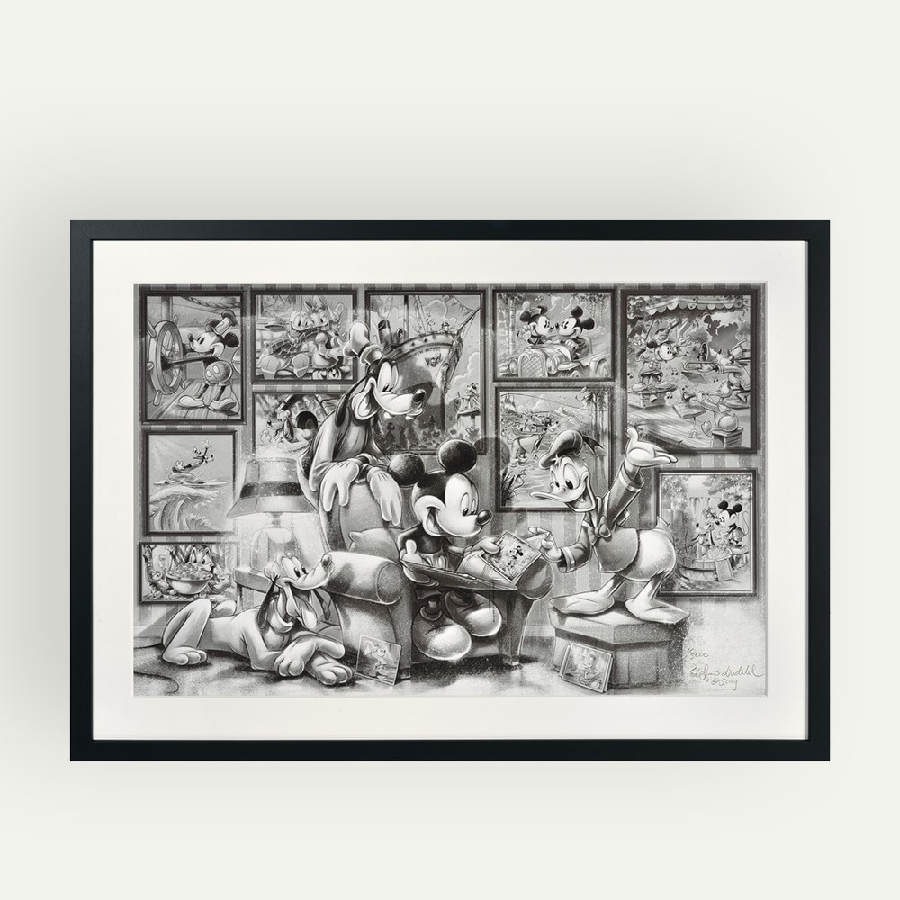 Disney Wonderful Memories litografi 43 x 65 cm 