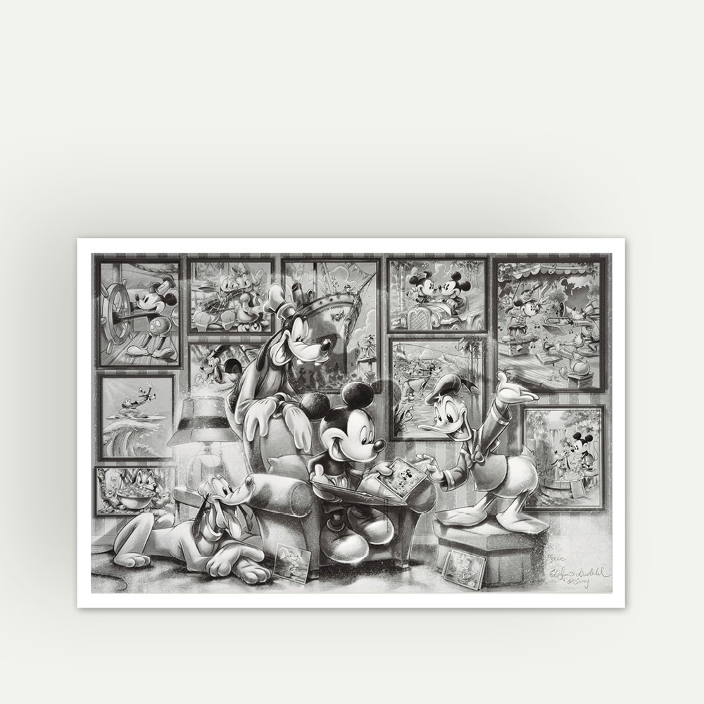 Disney Wonderful Memories litografi 43 x 65 cm 