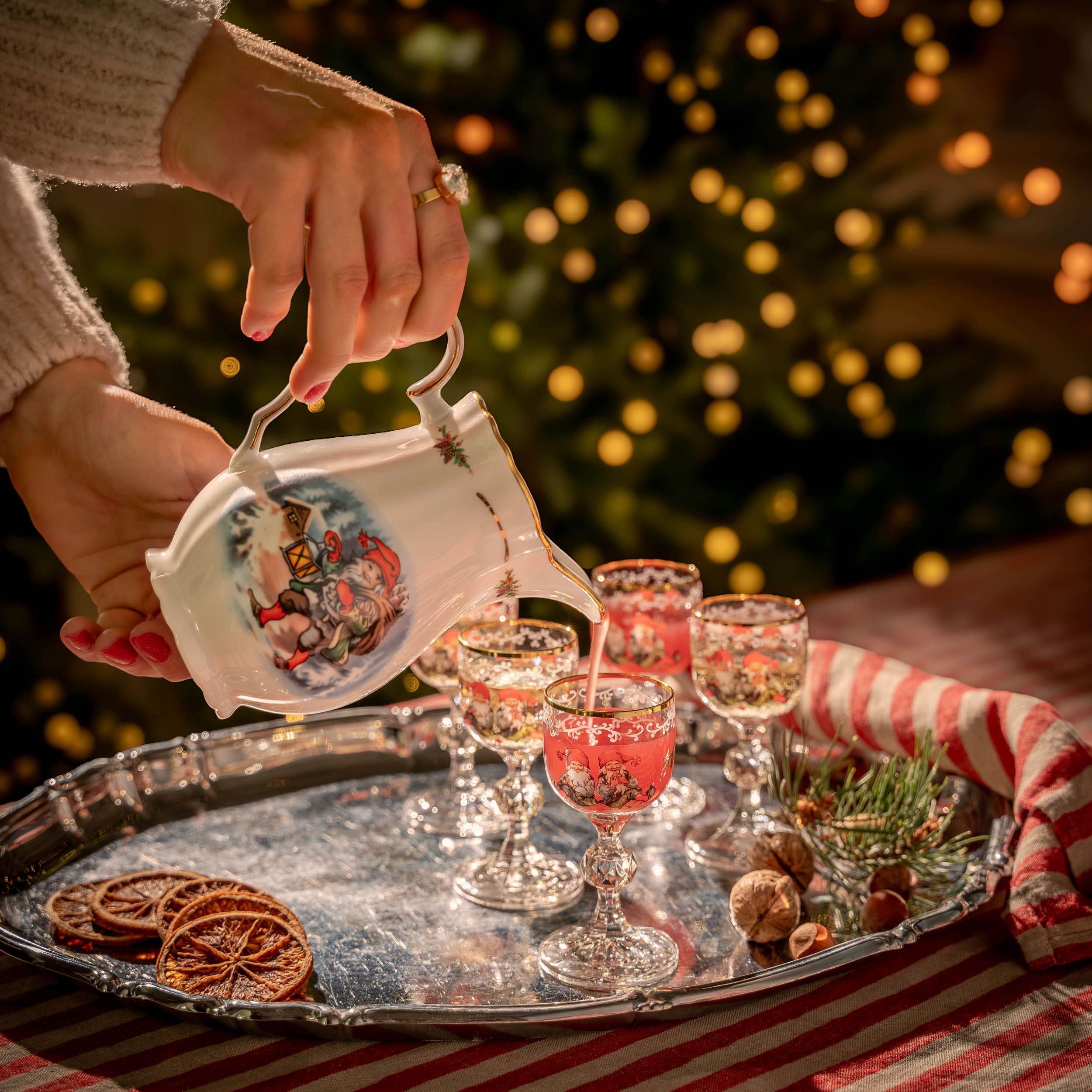 Traditional Christmas Shot & Liqueur Glass 6 cl