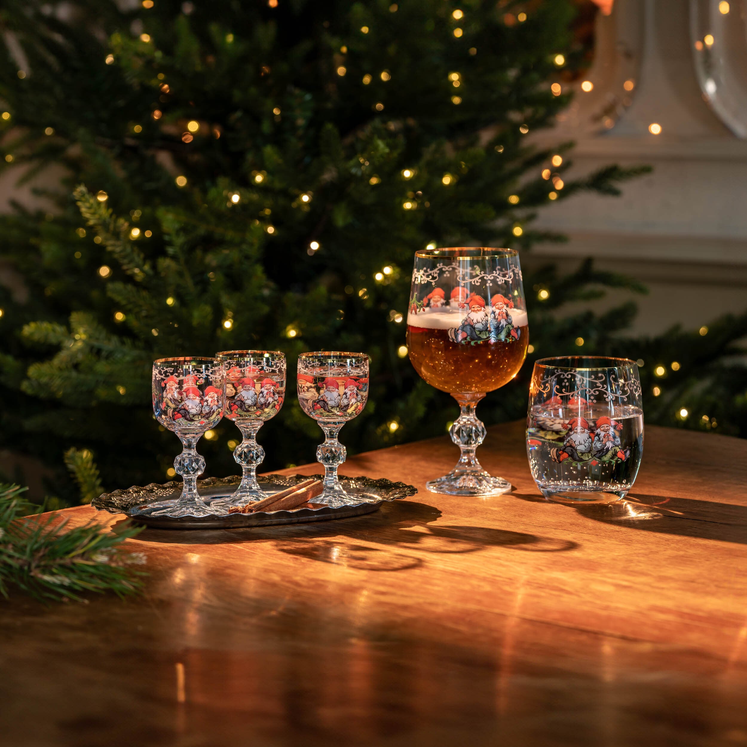 Traditional Christmas Drinking Glass 30 cl